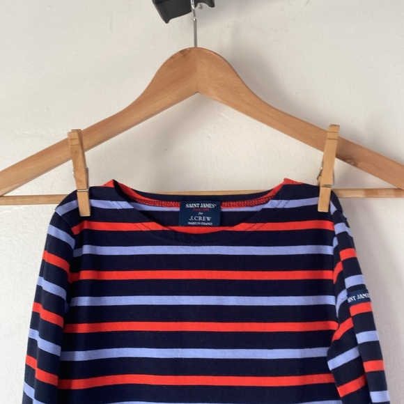 Saint James X Crewcuts 8 Girl’s Striped T-shirt - Picture 5 of 12